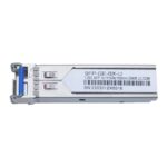 1000BASE-BX-U 20km TX1310nm/RX1550nm Simplex LC/UPC BiDi SFP Optical Transceiver Module