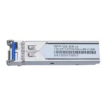 1000BASE-BX-U 3km TX1310nm/RX1550nm Simplex LC/UPC BiDi SFP Optical Transceiver Module