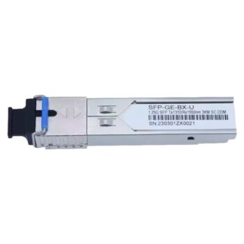1000BASE-BX-U SFP BiDi 1310nm-TX/1550nm-RX 3km DOM Simplex SC/UPC SMF Optical Transceiver Module
