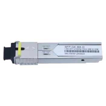 1000BASE-BX-D SFP BiDi 1550nm-TX/1310nm-RX 3km DOM Simplex SC/UPC SMF Optical Transceiver Module