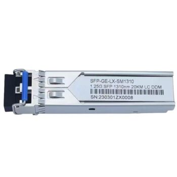 1000BASE-LX/LH SFP 1310nm 20km DOM Duplex LC/UPC SMF Optical Transceiver Module, Cisco GLC-LH-SM-20 Compatible