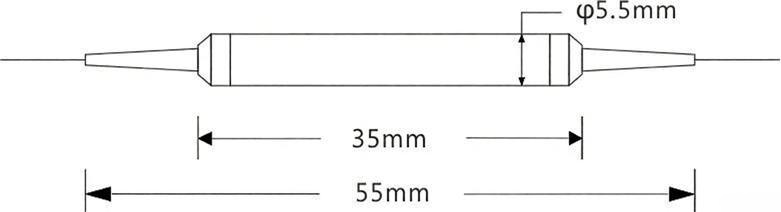 L-Band Single/Dual Stage Polarization Insensitive Optical Isolator With Steel Tube 2 1060nm 1480nm Single Dual Stage Polarization Insensitive Optical Isolator Dimensions