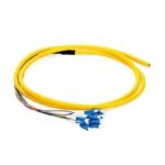 12 Fibers Singlemode LC/UPC Bunch Fiber Optic Pigtail