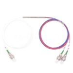 1x2 1310 & 1490 & 1550nm Three Window Singlemode FBT Coupler Splitter With Steel Tube 1 1×2-1310nm-1490nm-1550nm-Three-Window-Singlemode-FBT-Coupler-Splitter-With-Steel-Tube