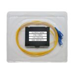 1x2 1310/1550nm ABS Box Polarization Maintaining PLC Splitter Slow Axis Working