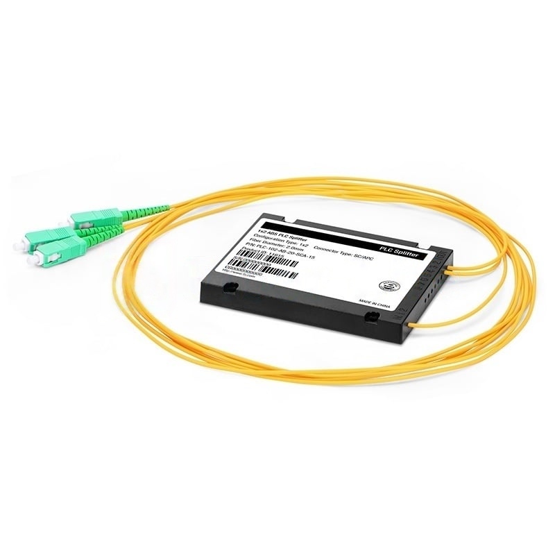 1x2-Singlemode-ABS-Box-PLC-Splitter-1 1x2 Singlemode ABS Box PLC Splitter 1