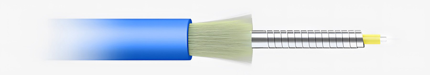 Simplex OS2 Single Mode Armored Fiber Optic Patch Cable-7