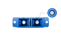 Customized SC to SC Duplex Singlemode/Multimode Plastic Fiber Optic Adapter/Coupler 11 Customized SC to SC Duplex Fiber Optic Adapter/Coupler-4
