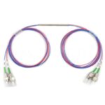 2x2 1310 & 1490 & 1550nm Three Window Singlemode FBT Coupler Splitter With Steel Tube