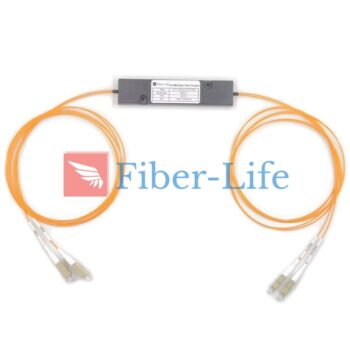 2x2 1310nm Single Window Multimode FBT Coupler Splitter With ABS Box