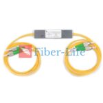2x2 1310nm Single Window Singlemode FBT Coupler Splitter With ABS Box