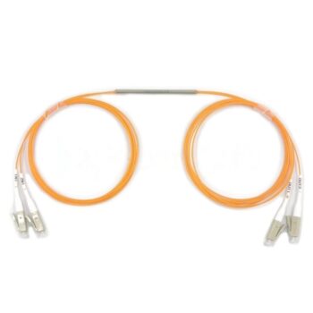 2x2 850nm Single Window Multimode FBT Coupler Splitter With Steel Tube