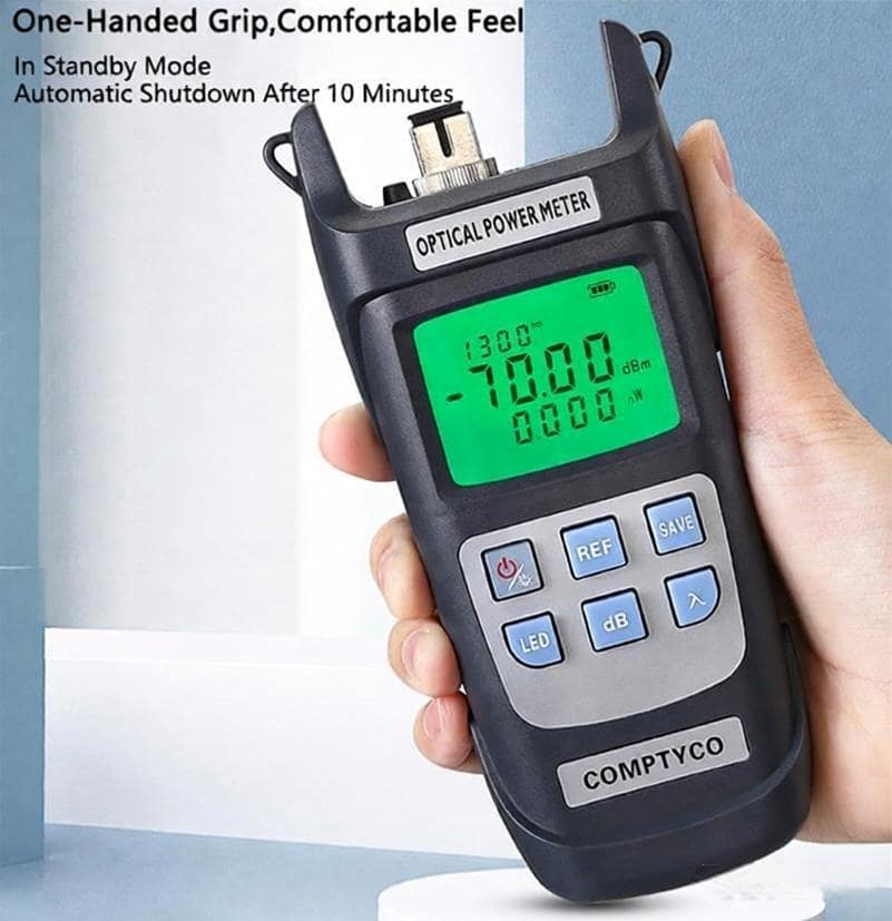 Handheld Optical Power Meter AUA-Y710A/Y510A Fiber Optic Attenuation Tester Optical Meter, -70~10dBm/-50~26dbm 11 9407583d017e5ac0662bc0be32d9e11