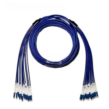 Armored OS2 SingleMode 12 Fibers LC/SC/FC/ST 6.0mm Breakout Cable