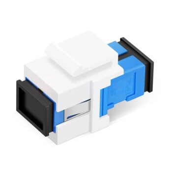 Customized SC to SC Simplex Singlemode/Multimode Fiber Keystone Jack