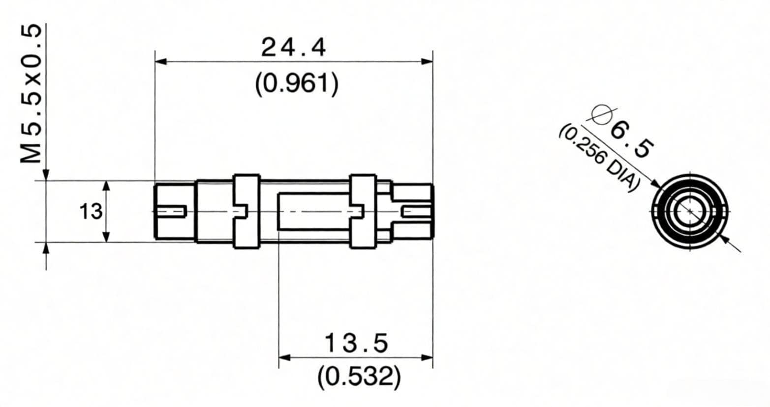 DIN to DIN Hybird Singlemode/Multimode Simplex Metal Fiber Optic Adapter 8 DIN to DIN Hybird SinglemodeMultimode Simplex Metal Fiber Optic Adapter-1