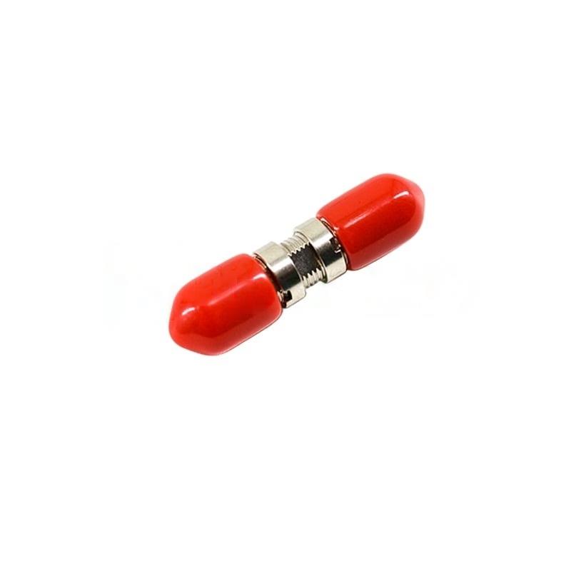 DIN-to-DIN-Hybird-SinglemodeMultimode-Simplex-Metal-Fiber-Optic-Adapter DIN to DIN Hybird SinglemodeMultimode Simplex Metal Fiber Optic Adapter