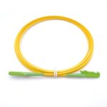 E2000/APC To E2000/APC Simplex OS2 Singlemode Fiber Patch Cable