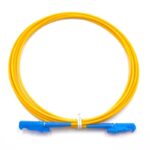 E2000/UPC To E2000/UPC Simplex OS2 Singlemode Fiber Patch Cable