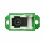 E2000LSHAPC-to-LCAPC-Simplex-OS2-Single-Mode-Hybrid-Fiber-Optic-AdapterCoupler-with-Flange-1