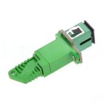 E2000LSHAPC-to-SCAPC-Simplex-OS2-Single-Mode-Hybrid-Fiber-Optic-AdapterCoupler-with-Flange-3