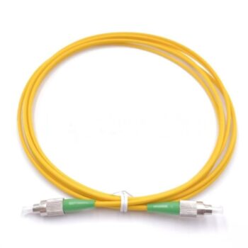 FC/APC To FC/APC Simplex OS2 Singlemode Fiber Patch Cable