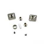 FC-APC-To-FC-APC-Simplex-Singlemode-Multimode-Square-Solid-Type-Two-Piece-Metal-Fiber-Optic-Adapter-With-Flange