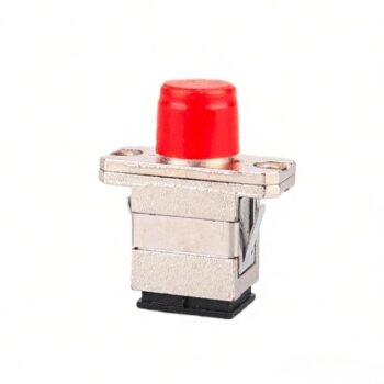 FC/UPC Female To SC/UPC Female Hybrid Simplex Singlemode/Multimode Metal Fiber Optic Adapter With Flange