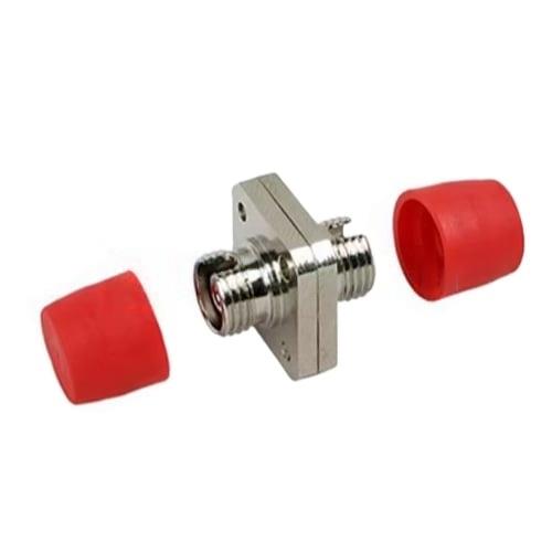 FC-UPC-To-FC-UPC-Simplex-Singlemode-Multimode-Square-Solid-Type-Two-Pieces-Metal-Fiber-Optic-Adapter-With-Flange FC UPC To FC UPC Simplex Singlemode Multimode Square Solid Type Two Pieces Metal Fiber Optic Adapter With Flange