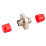 FC-UPC-to-FC-UPC-Simplex-SingleMode-Square-Solid-Type-One-Piece-Metal-Fiber-Optic-Adapter-Coupler-with-Flange