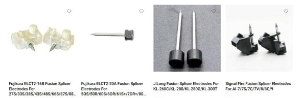Fiberlifes electrodes