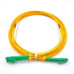 LC/APC To LC/APC Duplex OS2 Singlemode Fiber Patch Cable