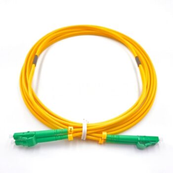 LC/APC To LC/APC Duplex OS2 Singlemode Fiber Patch Cable