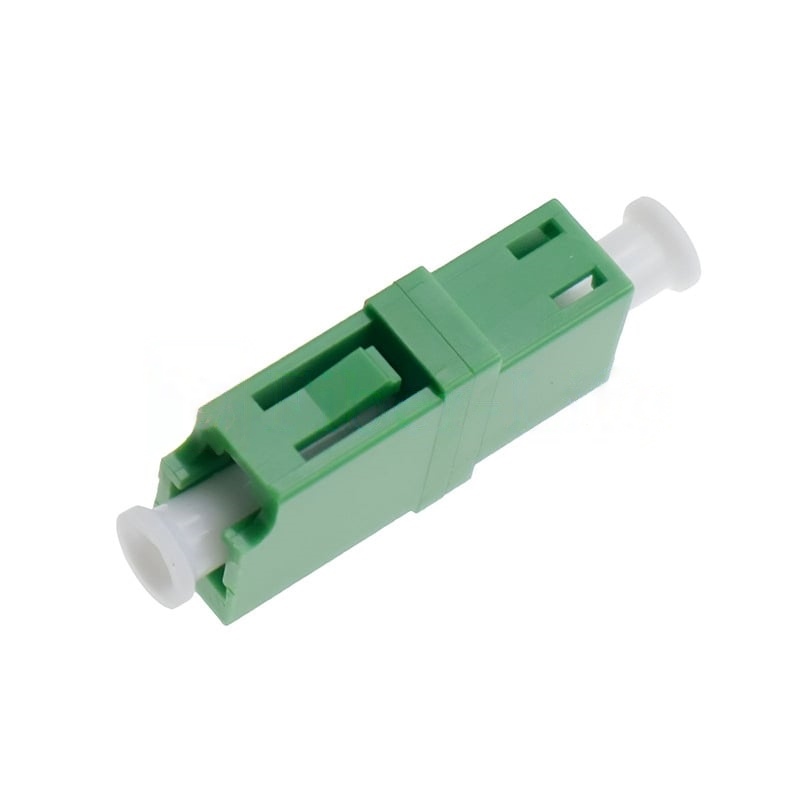 LC-APC-to-LC-APC-Simplex-SingleMode-Plastic-Fiber-Optic-Adapter-Coupler LC APC to LC APC Simplex SingleMode Plastic Fiber Optic Adapter Coupler