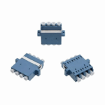 LC-UPC-Female-to-LC-UPC-Female-Quad-SingleMode-Plastic-Fiber-Optic-Adapter