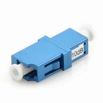 LC/UPC Singlemode Fixed Fiber Optic Attenuator, Female To Female, 1~15dB Optional