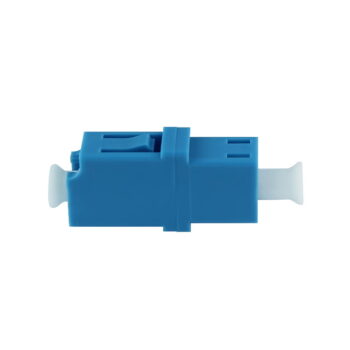 LC/UPC Female to LC/UPC Female Simplex Singlemode Plastic Fiber Optic Adapter/Coupler without Flange