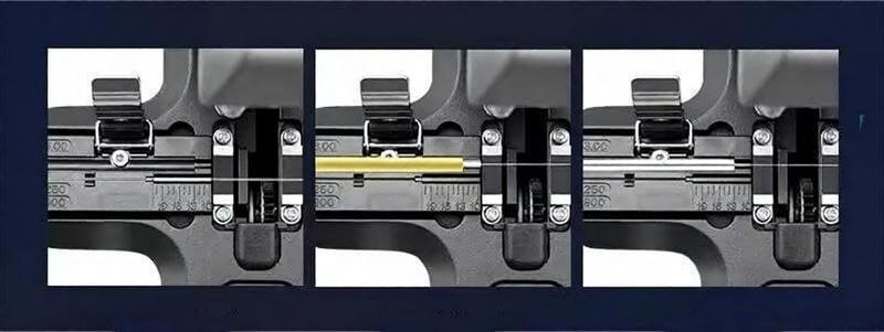 ME-2030 One Step Fiber Cleaver 2 ME-2030 One Step Fiber Cleaver Three-in-one clamp