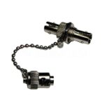 Metal-Cap-Chain-For-ST-Mating-Sleeve-ST-Adapter