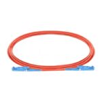 Customized OM1 Multimode Simplex E2000(LSH) Fiber Optic Patch Cable