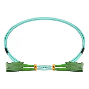 Customized OM3 Multimode Duplex E2000(LSH) Fiber Optic Patch Cable