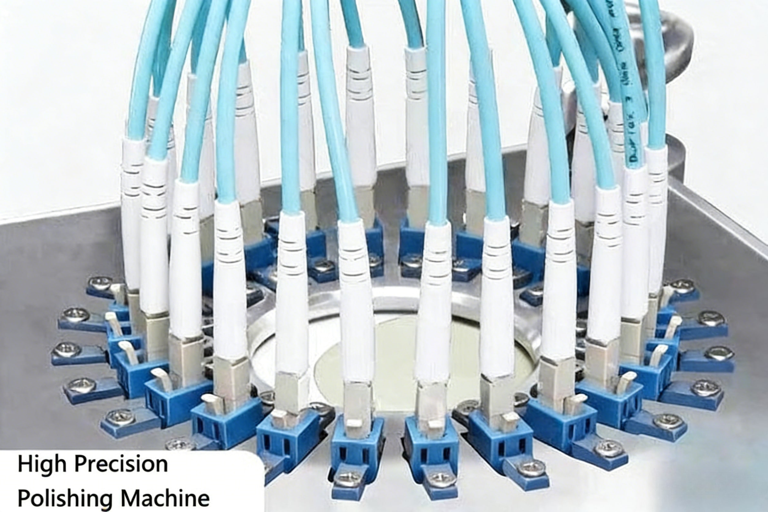 OM3 Multimode Duplex Fiber Optic Patch Cable Precision polishing and glue removal-1