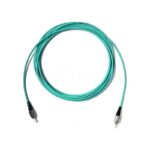 OM4-Multimode-Simplex-LC-3.0mm-Armored-Fiber-Optic-Patch-Cable