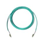 OM4-Multimode-Simplex-LC-3.0mm-Armored-Fiber-Optic-Patch-Cable