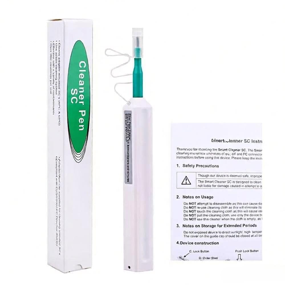 One-Click-Fiber-Optic-Cleaner-For-2.5mm-SC-FC-ST-E2000-Connectors One Click Fiber Optic Cleaner For 2.5mm SC FC ST E2000 Connectors