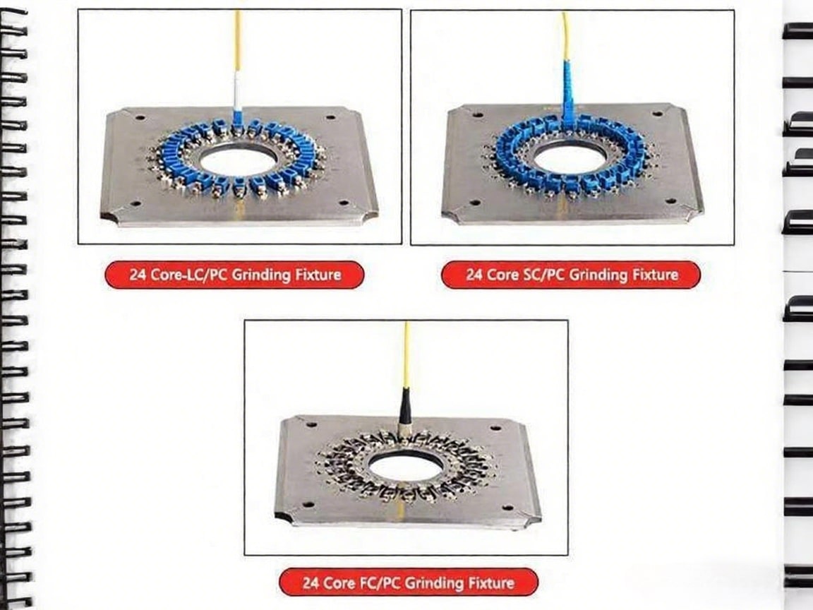 Polishing Fixture Holder For ST Connector Jig 8 Polishing Fixture Holder For FC Connector Jig tip of use