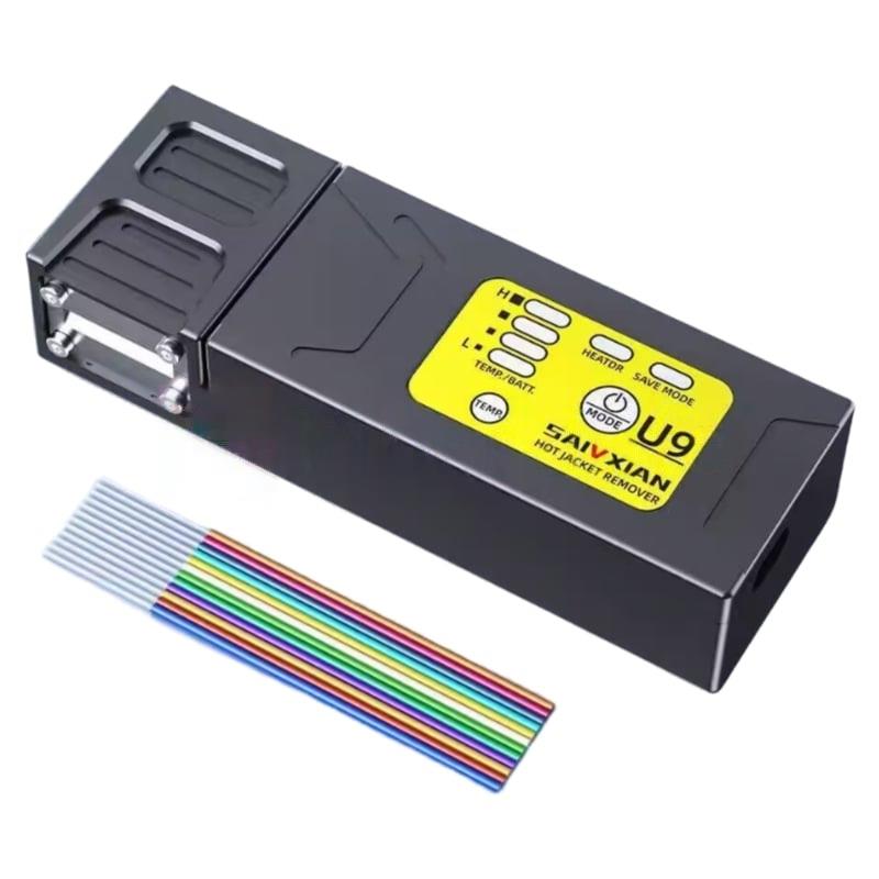 Ribbon-Bundle-Fiber-Clamping-Thermal-Stripper-Rechargeable-2 Ribbon Bundle Fiber Clamping Thermal Stripper Rechargeable 2