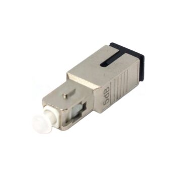 SC UPC Singlemode Fixed Fiber Optic Attenuator Male To Female 2