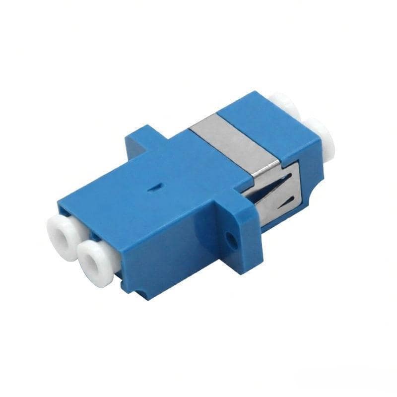SM-MM-Duplex-LC-To-LC-Fiber-Optic-Adapter-Coupler-With-Flange-IL≤0.2dB SM MM Duplex LC To LC Fiber Optic Adapter Coupler With Flange IL≤0.2dB