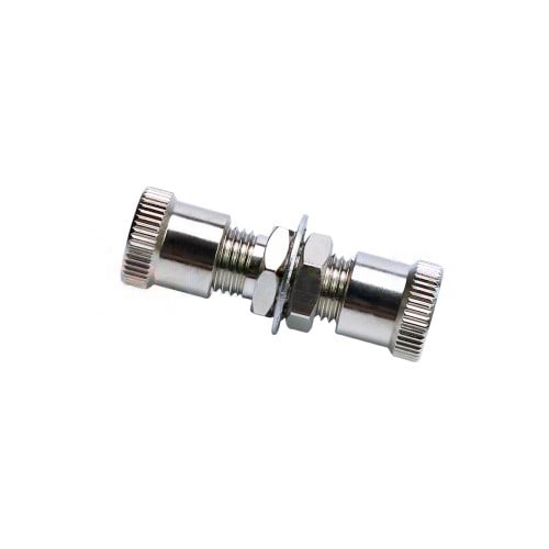 SMA905-To-SMA905-Simplex-Metal-Fiber-Optic-Adapter-Without-Flange SMA905 To SMA905 Simplex Metal Fiber Optic Adapter Without Flange